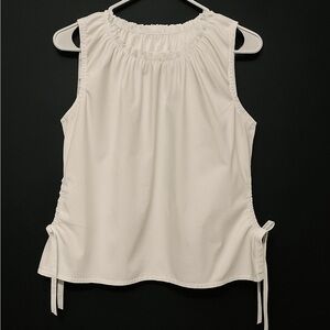 Greylin Cream Sleeveless Tank Top